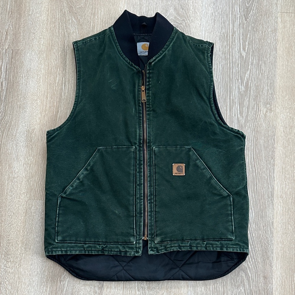 Carhartt Dark Green Work Vest